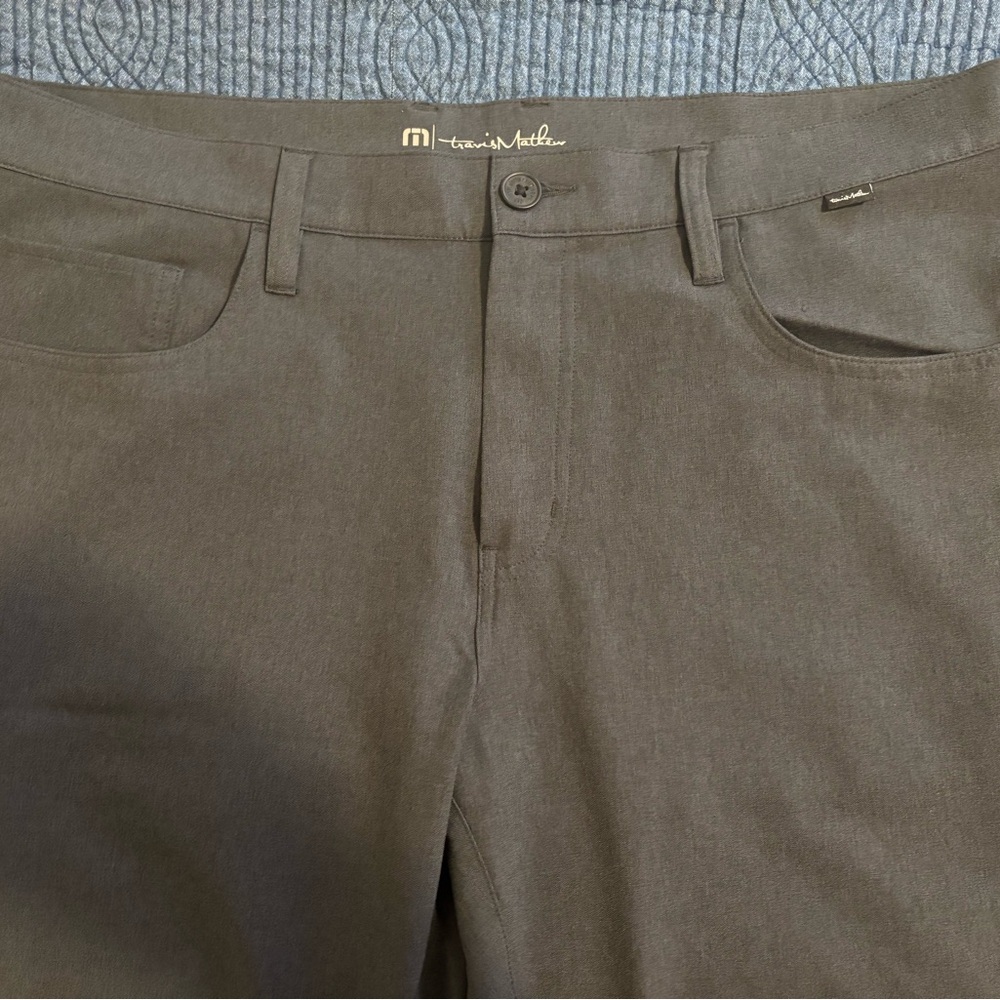 Travis Mathew Charcoal Trousers